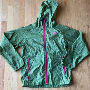 The North Face windbreaker girls